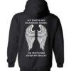 My Dad Is My Guardian Angel Youth Hoodie 1