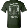 My Dear Husband I Miss You T Shirt 1