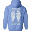 My Son Is My Guardian Angel Hoodie Carolina Blue S 1