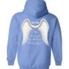 Sister Not A Second Goes By Hoodie Carolina Blue S 1