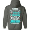 Sister Your Life Was A Blessing Hoodie Dark Heather S 1